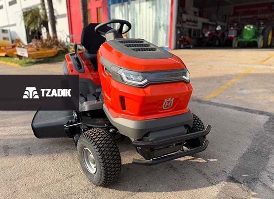 🚜 Tractor cortacésped Husqvarna TS 217TM 6
